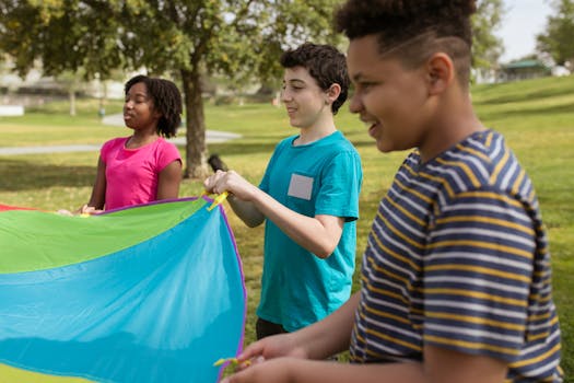 lake scene with summer house